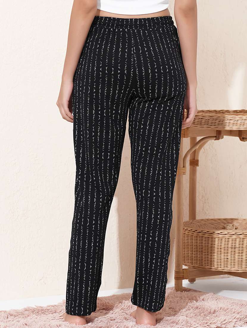 women printed mid rise pajama - 22173991 -  Standard Image - 2