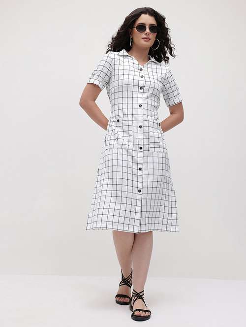 white cotton shirt dress - 22174098 -  Standard Image - 0