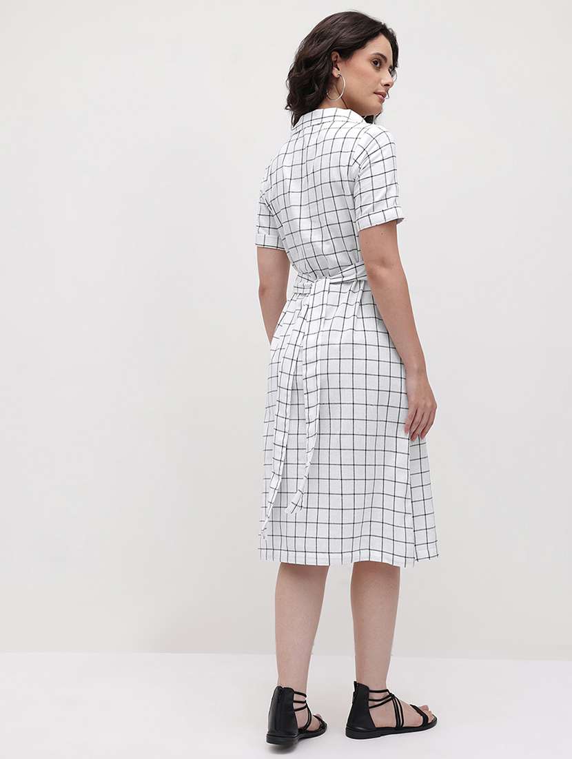 white cotton shirt dress - 22174098 -  Standard Image - 2