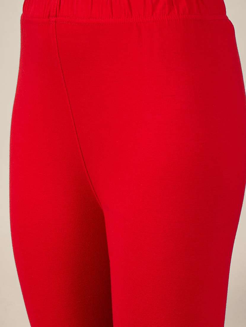 women pack of 3 solid mid rise legging - 22174462 -  Standard Image - 7