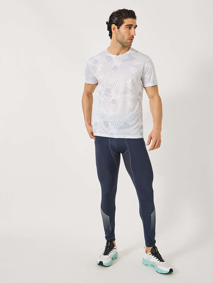 men printed high rise tight - 22174771 -  Standard Image - 2