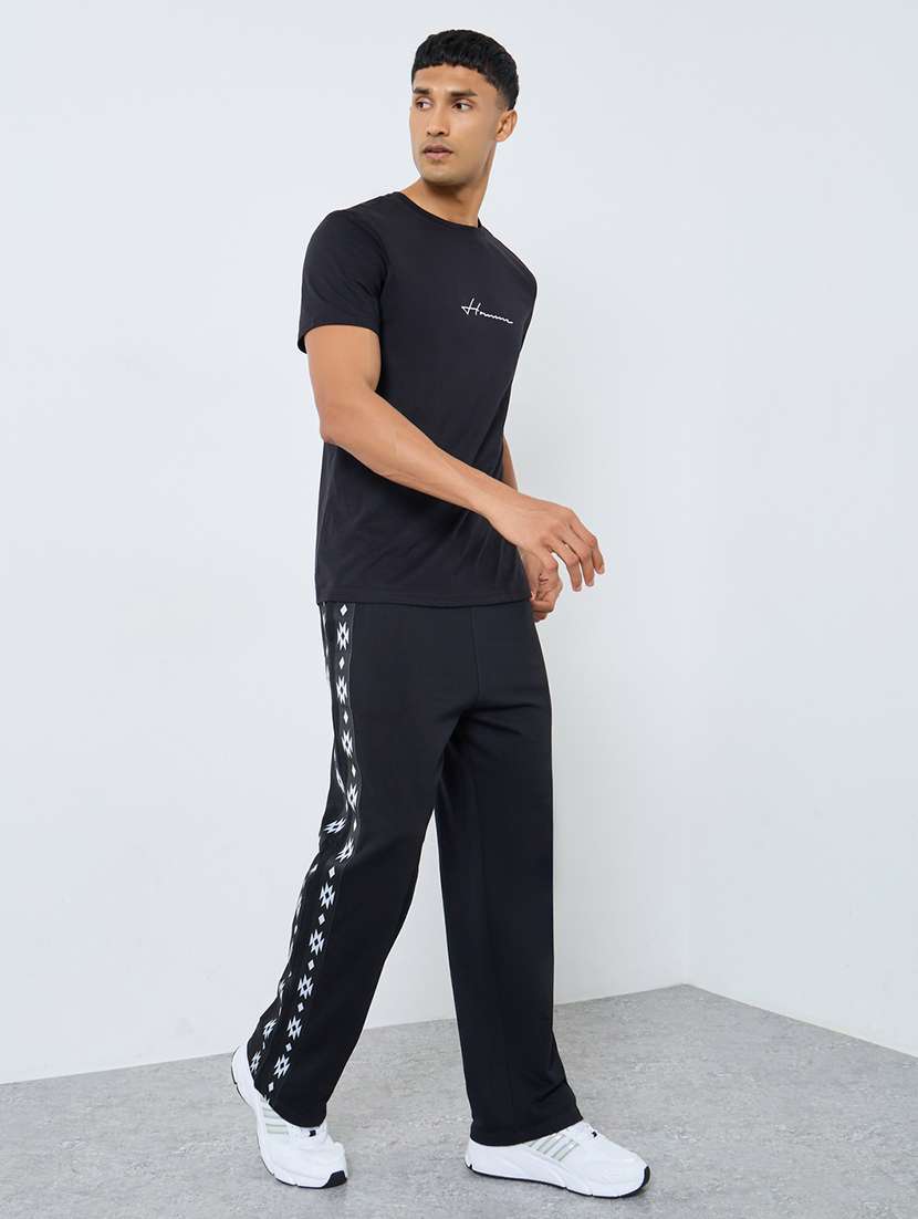 men tapered mid rise full length track pant - 22174782 -  Standard Image - 2