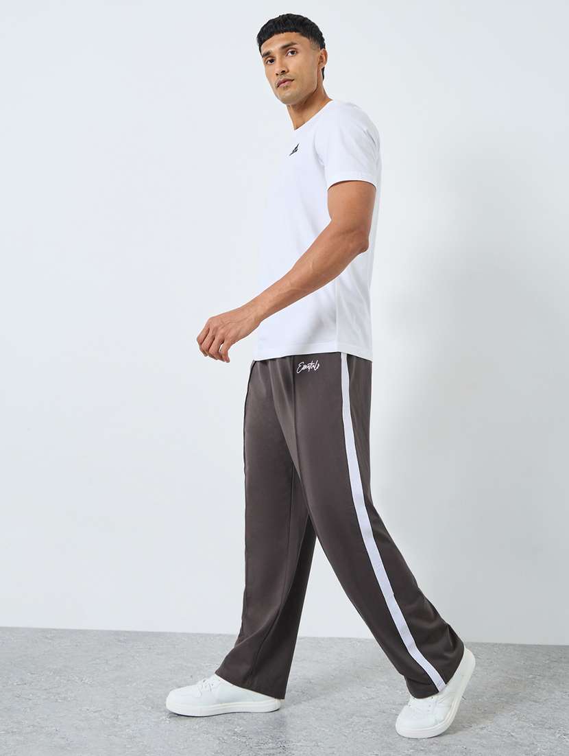 men tapered mid rise full length track pant - 22174784 -  Standard Image - 2