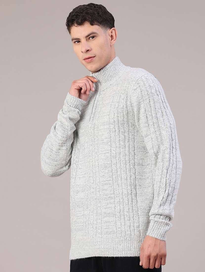 men self design long sleeve regular fit pullover  - 22174885 -  Standard Image - 2
