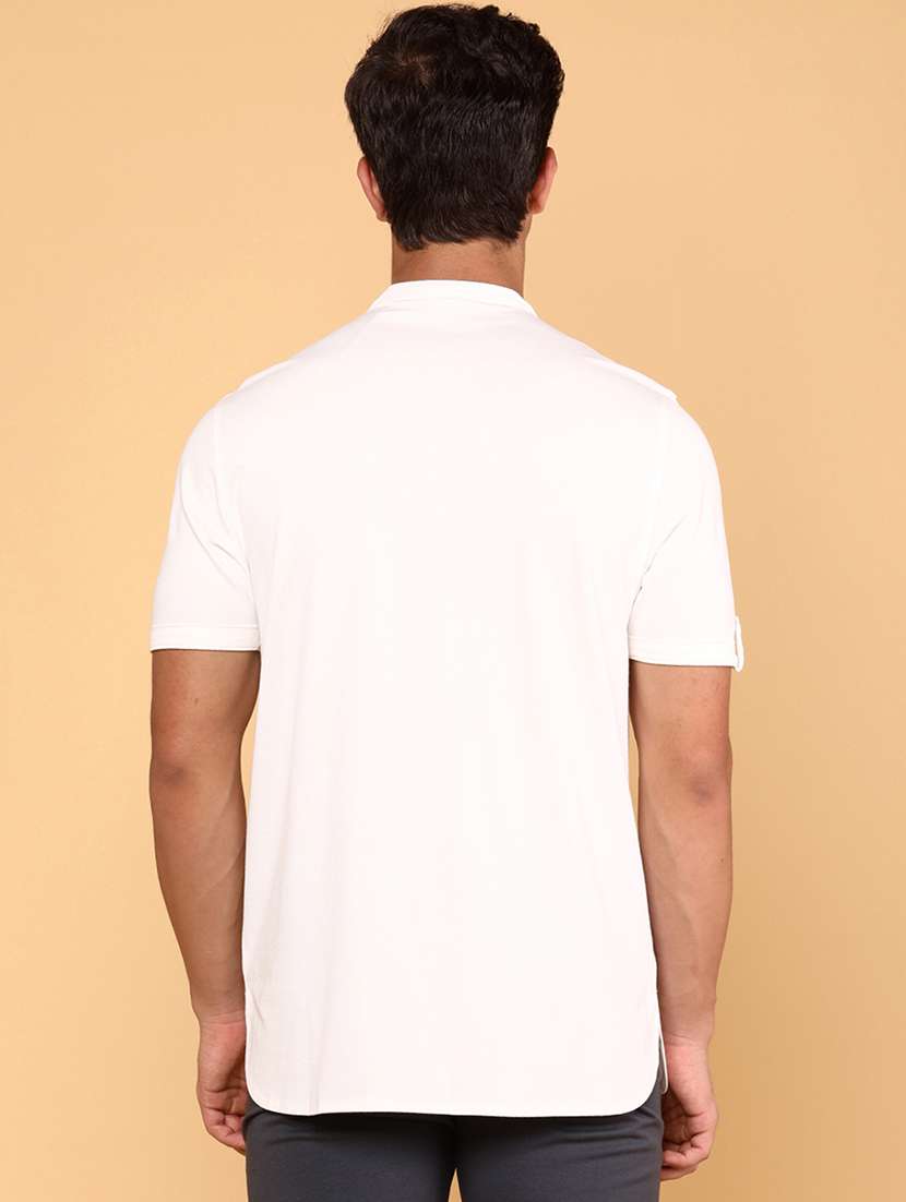 men solid short sleeve regular fit t-shirt - 22175007 -  Standard Image - 2