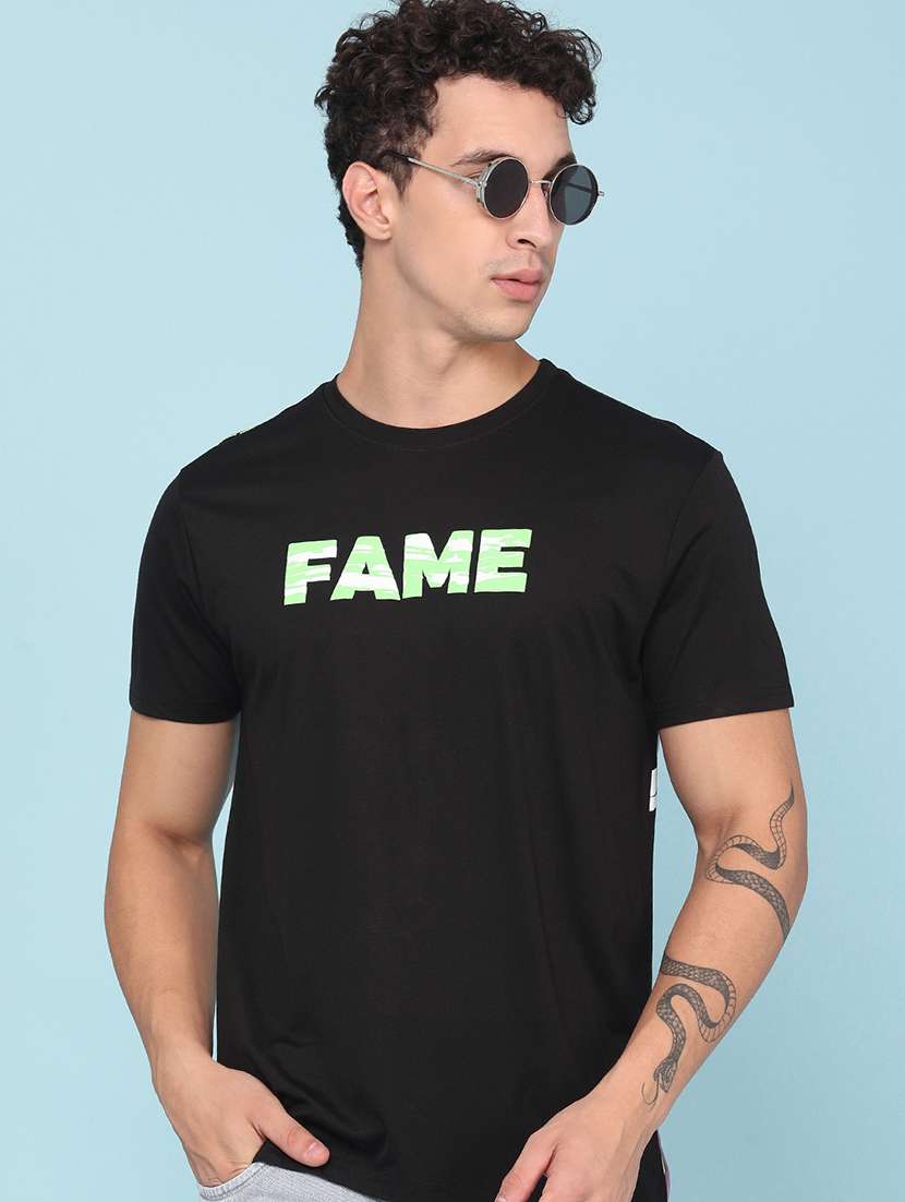 men printed short sleeves regular fit t-shirt - 22175053 -  Standard Image - 2