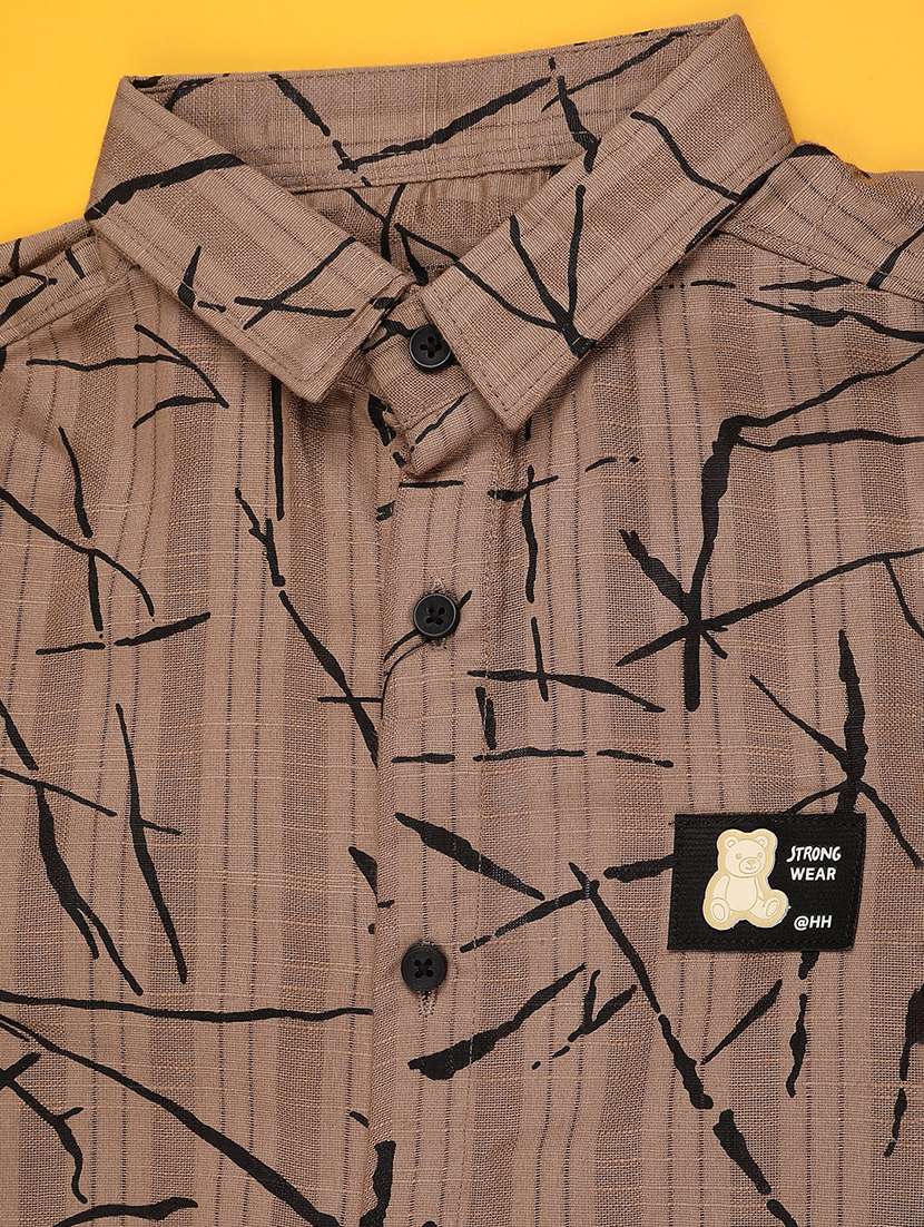 boys collared long sleeve shirt - 22175351 -  Standard Image - 2