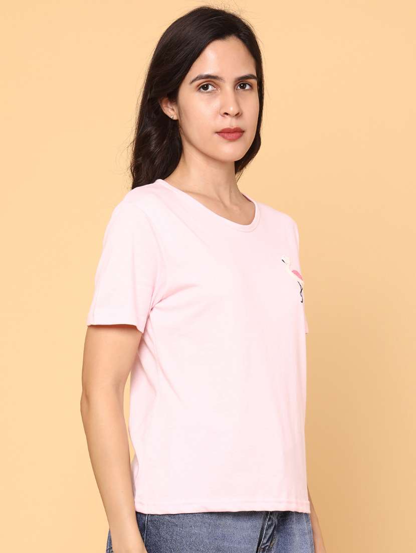 women printed short sleeve t-shirt - 22175395 -  Standard Image - 2