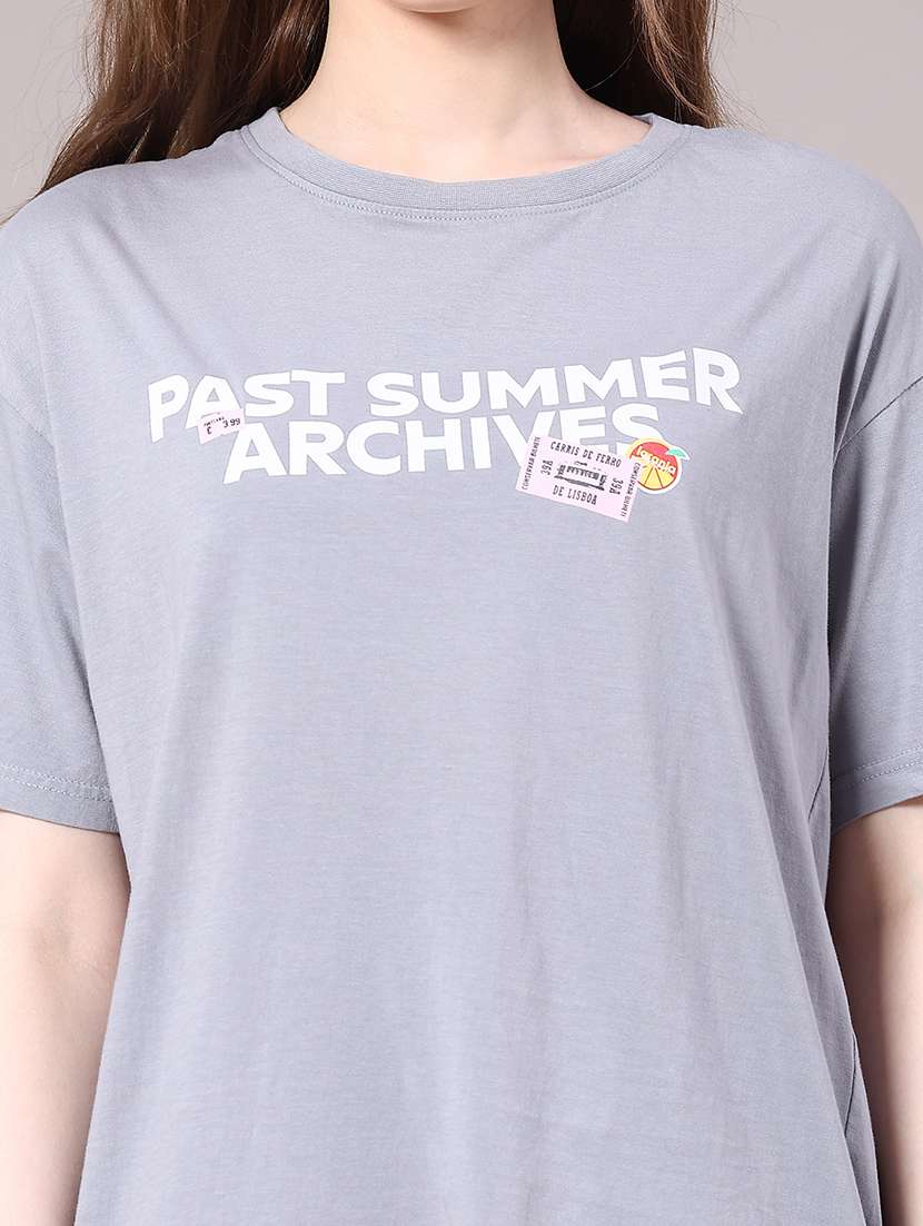 women printed short sleeve t-shirt - 22175410 -  Standard Image - 2