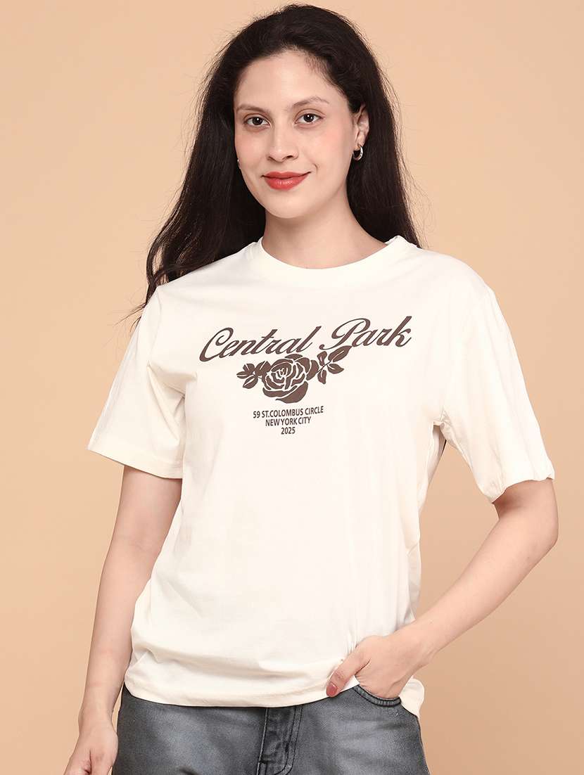 women printed short sleeve t-shirt - 22175456 -  Standard Image - 2