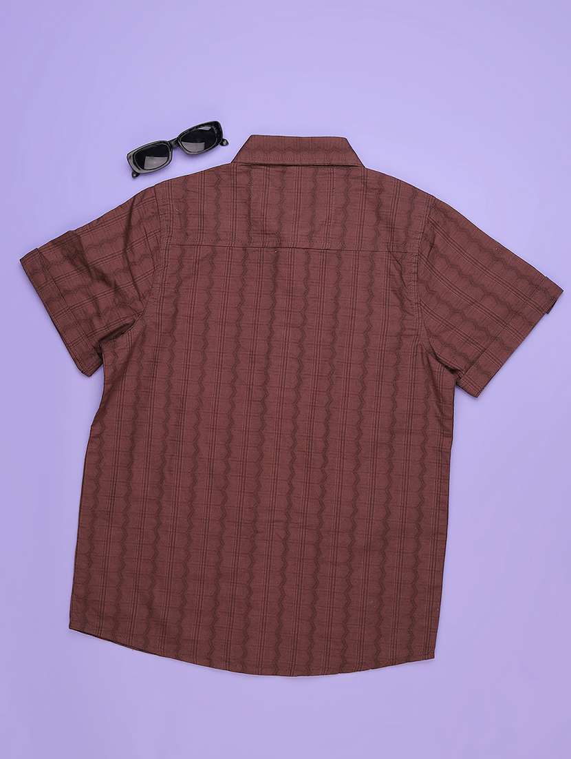 boys short collared long sleeve shirt - 22175598 -  Standard Image - 2