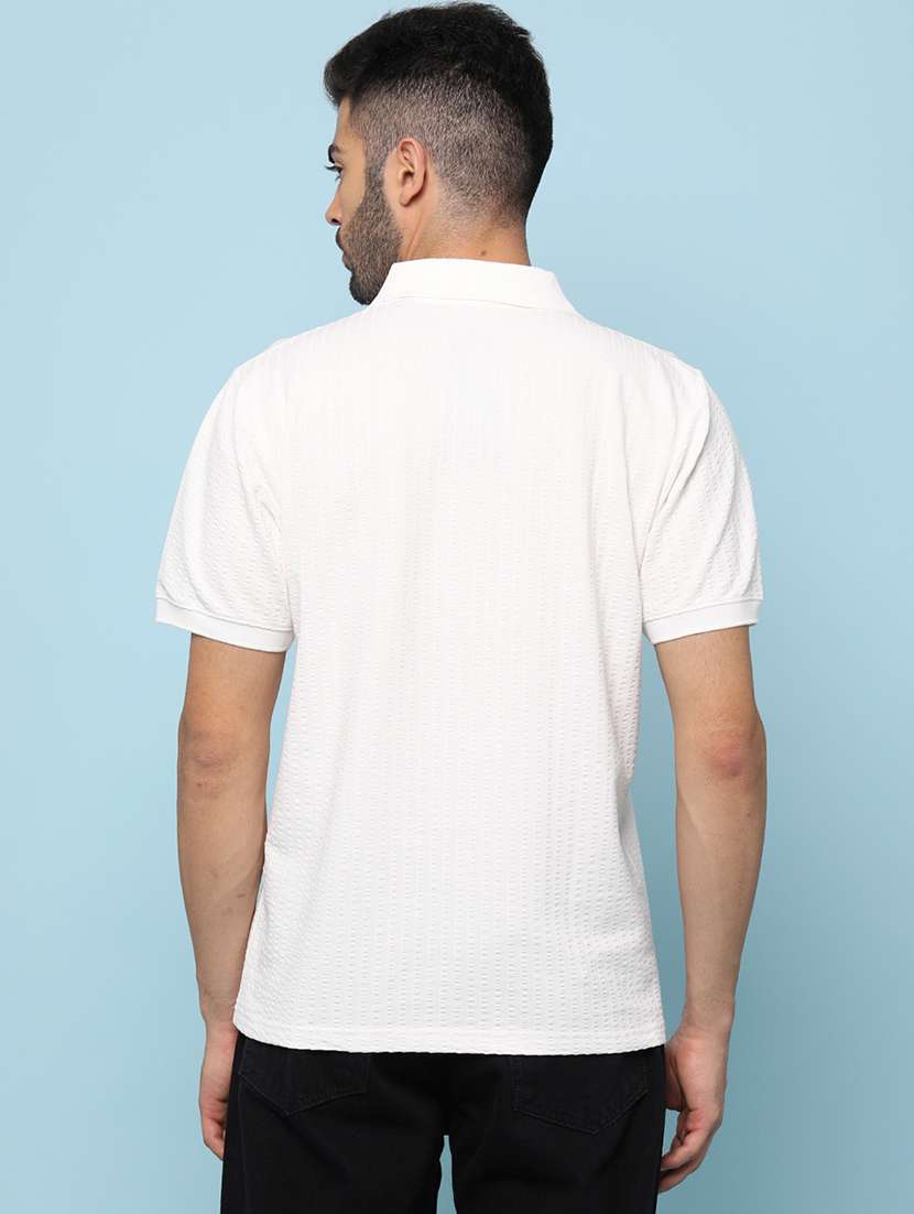 men self design short sleeve regular fit polo t-shirt - 22175837 -  Standard Image - 2