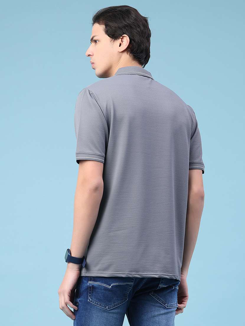 men self design short sleeve regular fit polo t-shirt - 22176247 -  Standard Image - 2