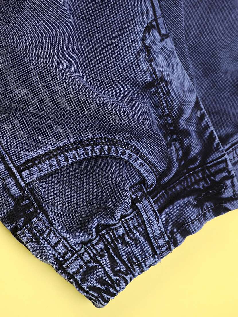 boys solid mid rise denim cargo - 22176369 -  Standard Image - 2