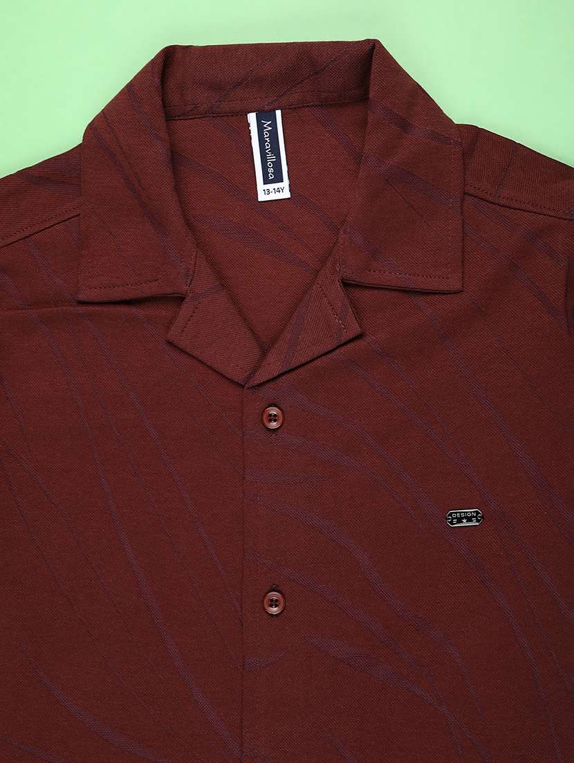 boys collared short sleeve shirt - 22176472 -  Standard Image - 2