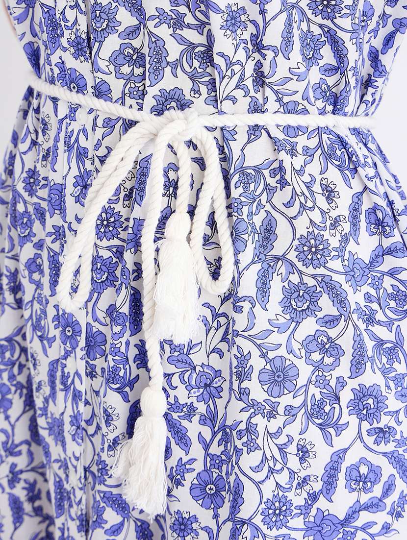 women printed collared shirt dress - 22176620 -  Standard Image - 2