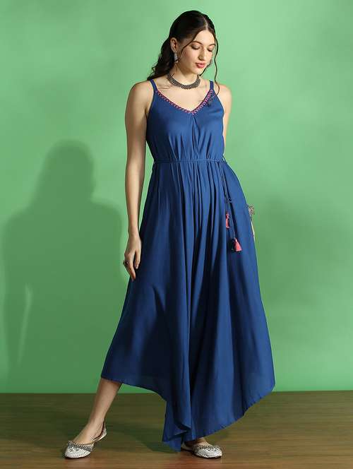 women solid shoulder strap jumpsuit - 22176727 -  Standard Image - 0