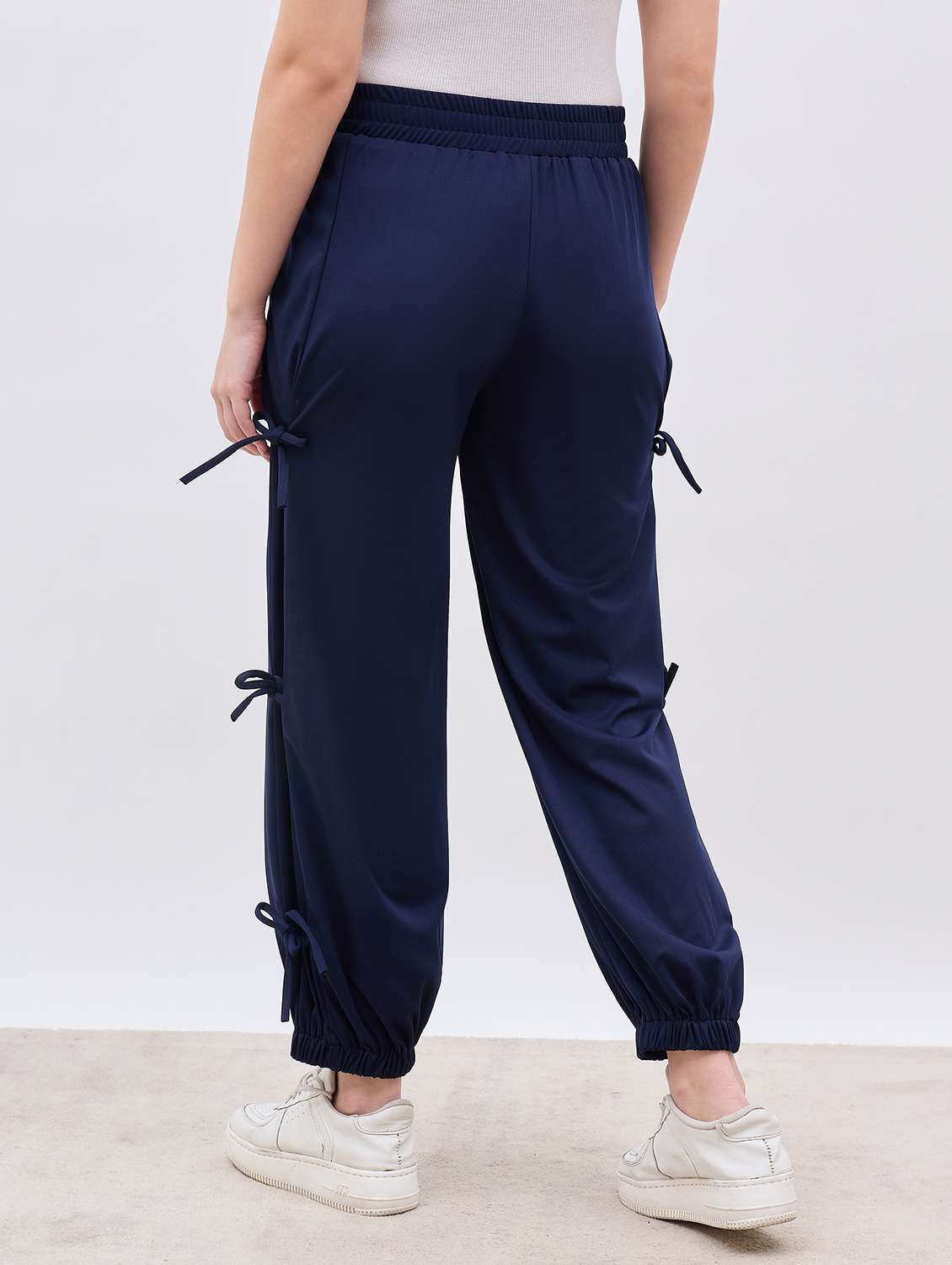 women solid mid rise jogger - 22176741 -  Standard Image - 2