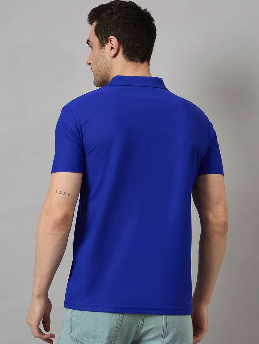 men solid short sleeve polo t-shirt - 22176808 -  Standard Image - 2