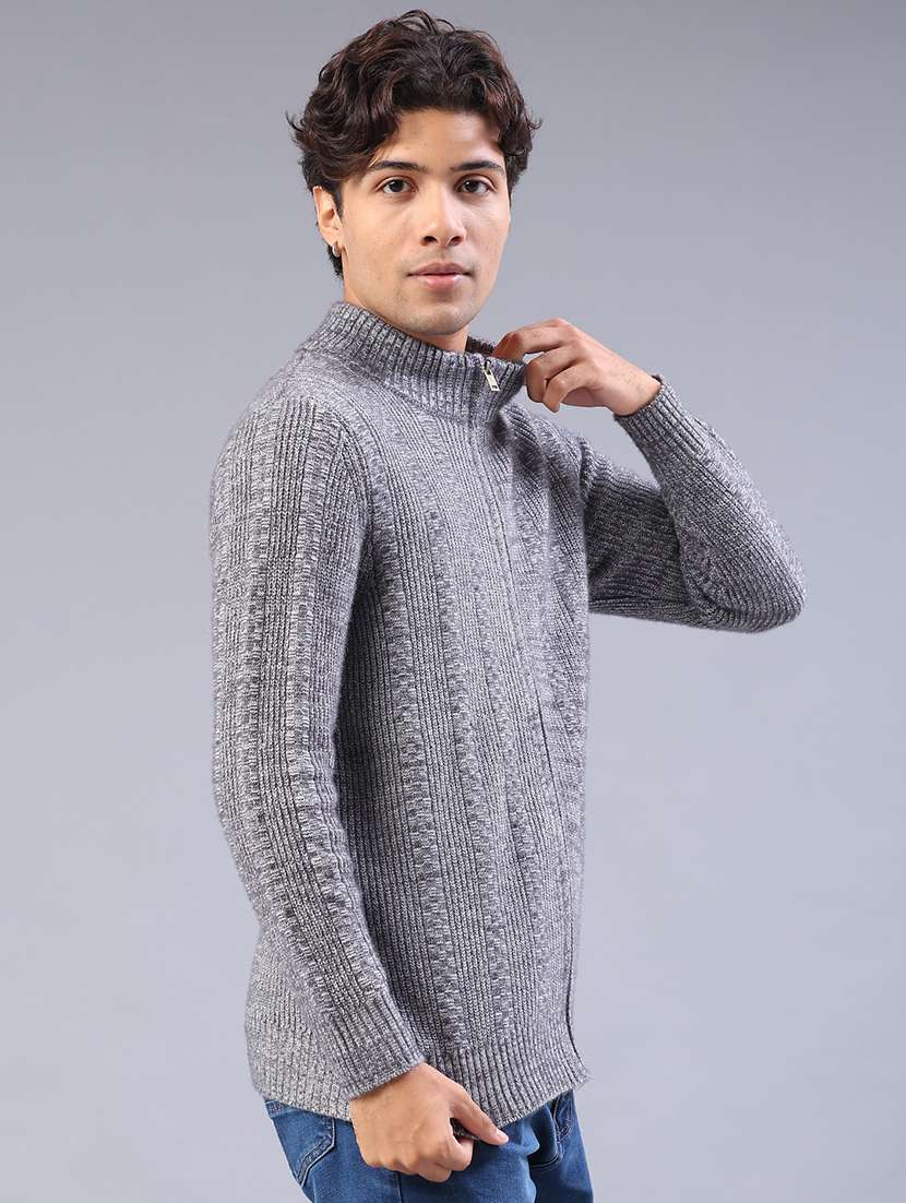 men self design long sleeve regular fit cardigan - 22176911 -  Standard Image - 2