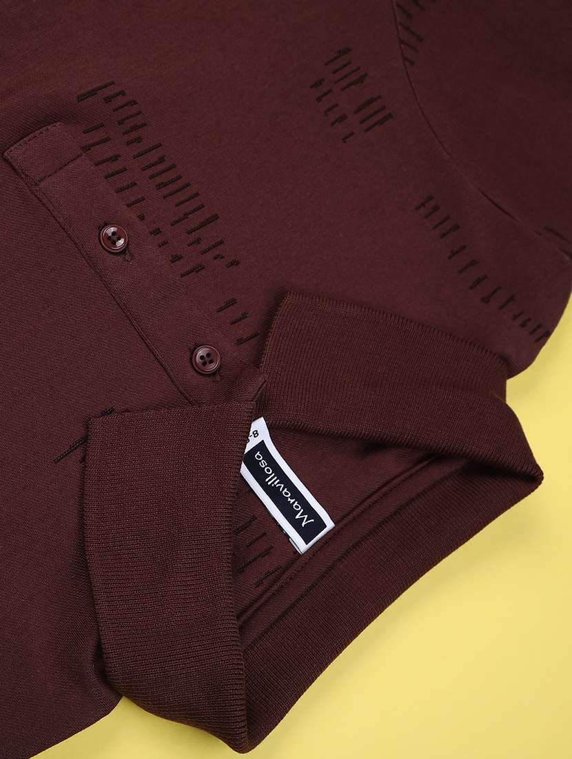 boys solid polo neck t-shirt - 22176940 -  Standard Image - 2