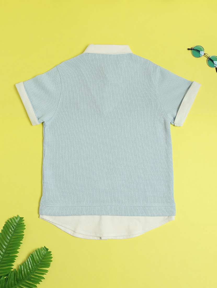 boys solid short sleeve polo t-shirt - 22176943 -  Standard Image - 2