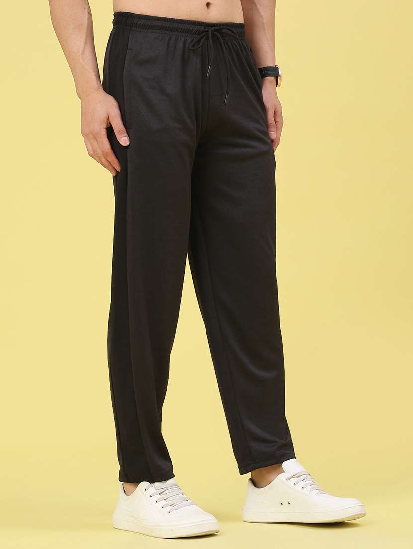 men side taped mid rise full length track pant - 22176993 -  Standard Image - 2