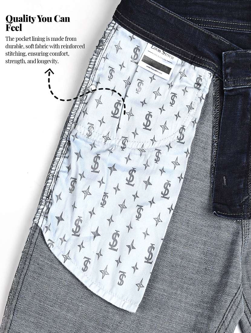 men solid mid rise straight fit jean - 22177028 -  Standard Image - 2