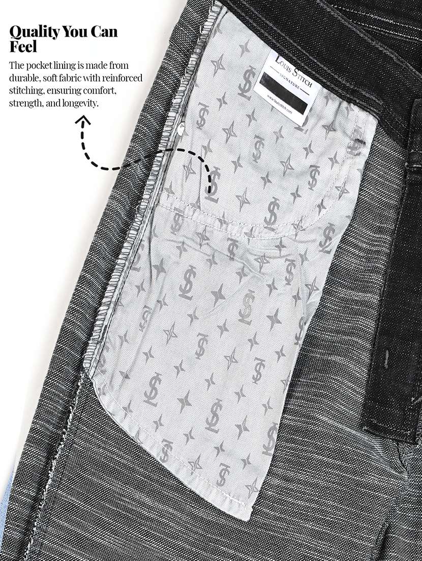 men solid mid rise straight fit jean - 22177029 -  Standard Image - 2