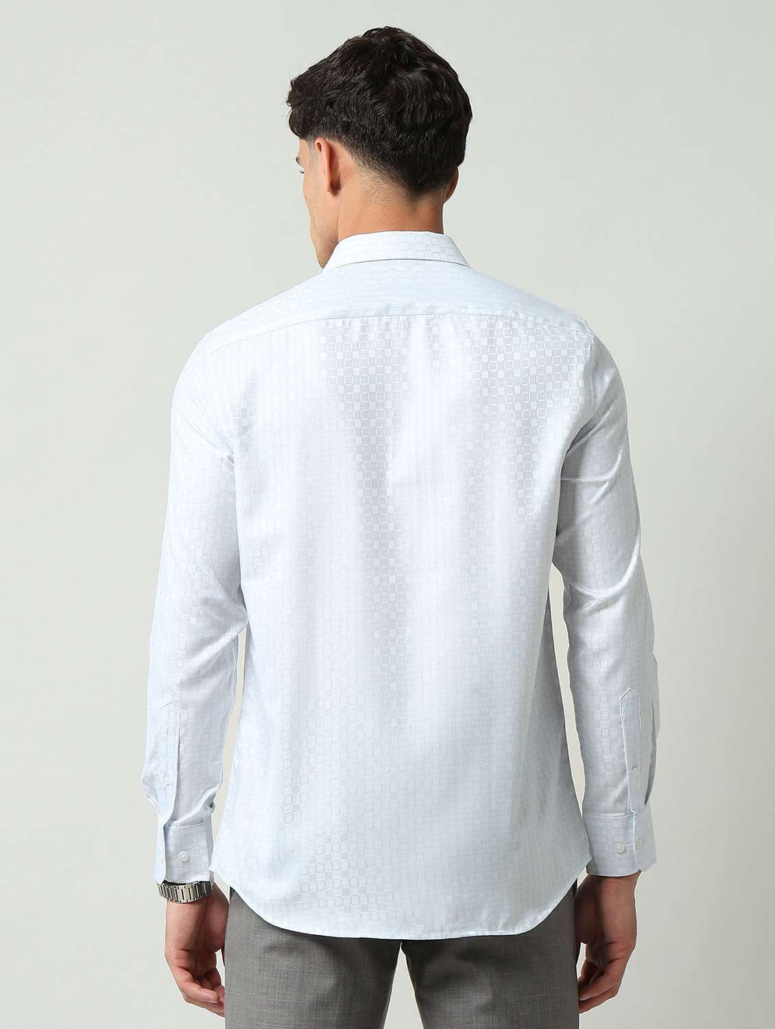 men collared long sleeve formal shirt - 22177109 -  Standard Image - 2