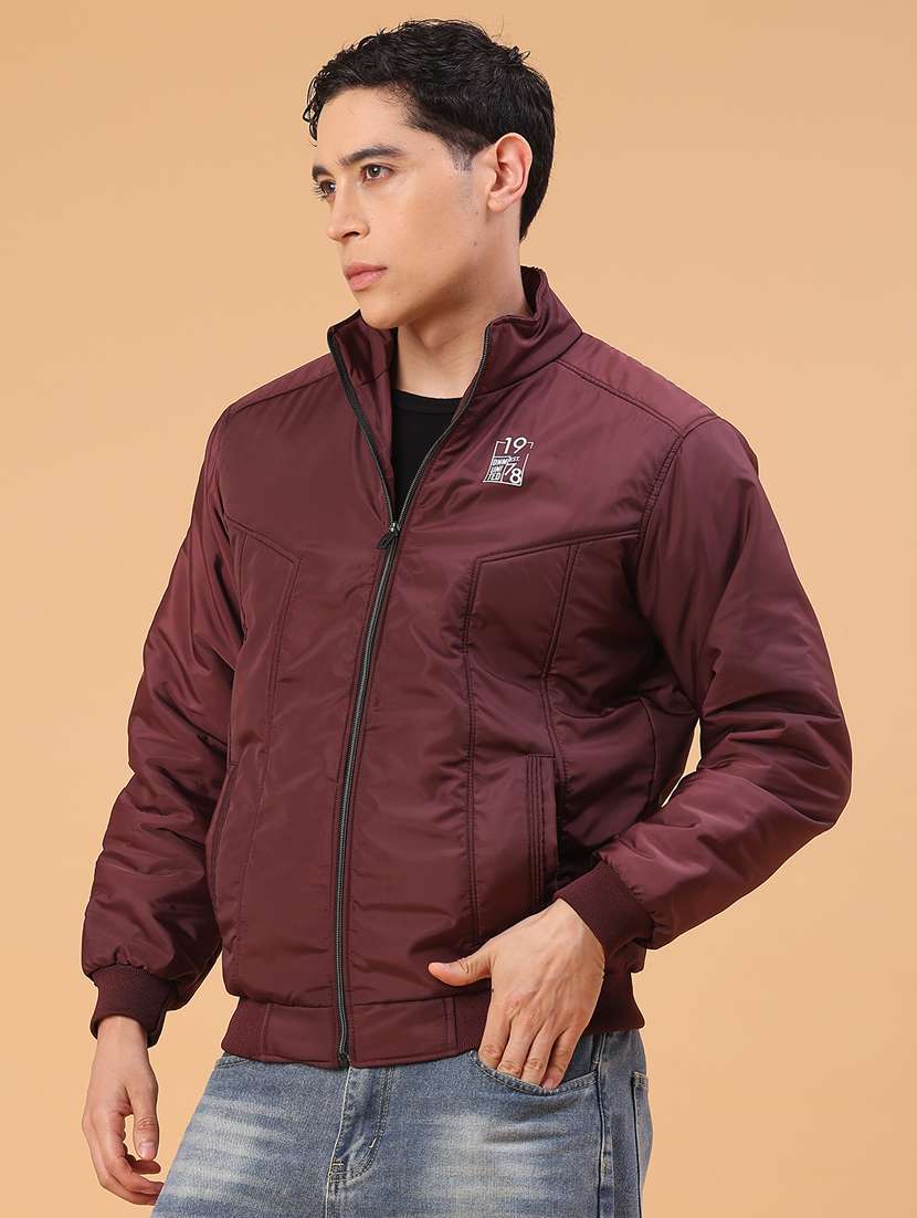 men solid long sleeve lightweight bomber jacket - 22178264 -  Standard Image - 2