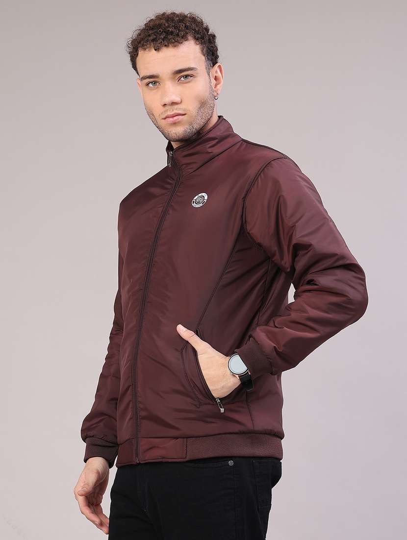 men solid long sleeve lightweight bomber jacket - 22178268 -  Standard Image - 2