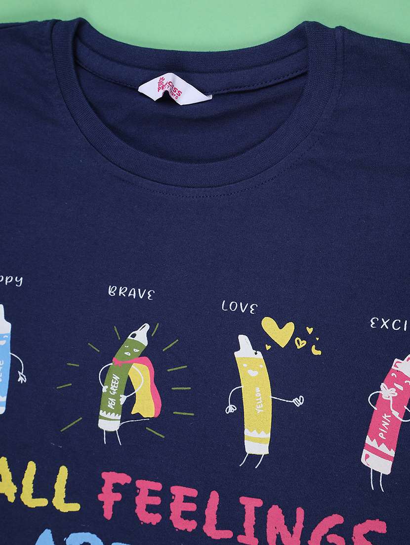 girls printed short sleeve tee - 22178283 -  Standard Image - 2