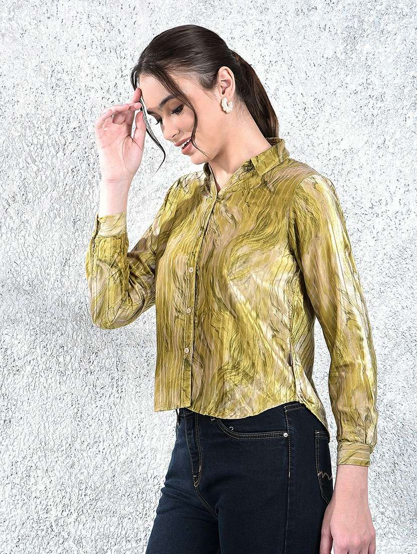 women collared long sleeve shirt - 22178347 -  Standard Image - 2