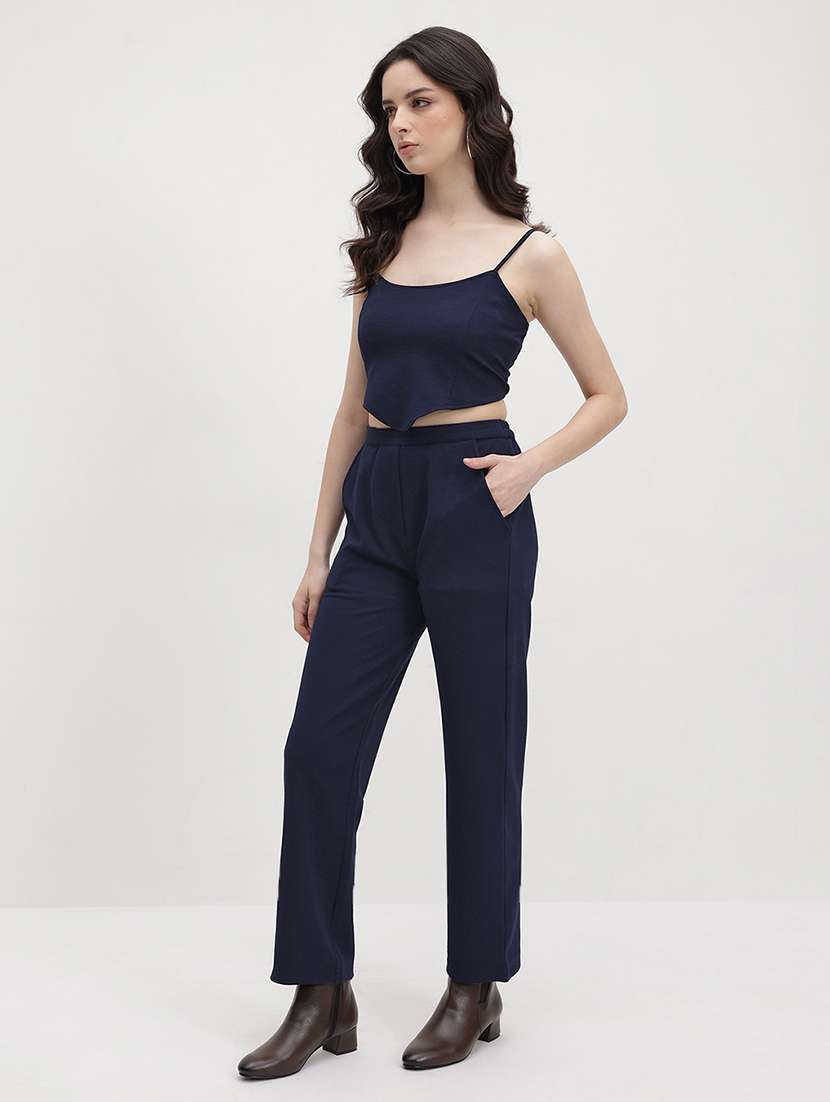 women blazer and trouser with tank top set - 22178426 -  Standard Image - 2