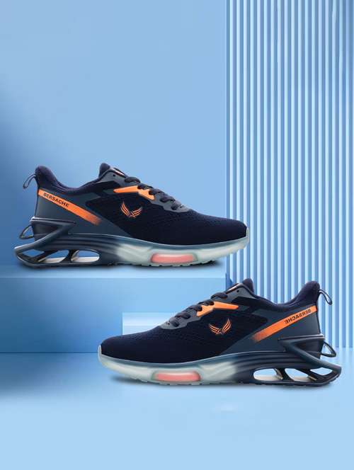 men solid lace up sport shoe - 22178989 -  Standard Image - 0