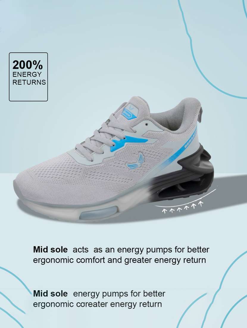 men solid lace up sport shoe - 22178990 -  Standard Image - 2