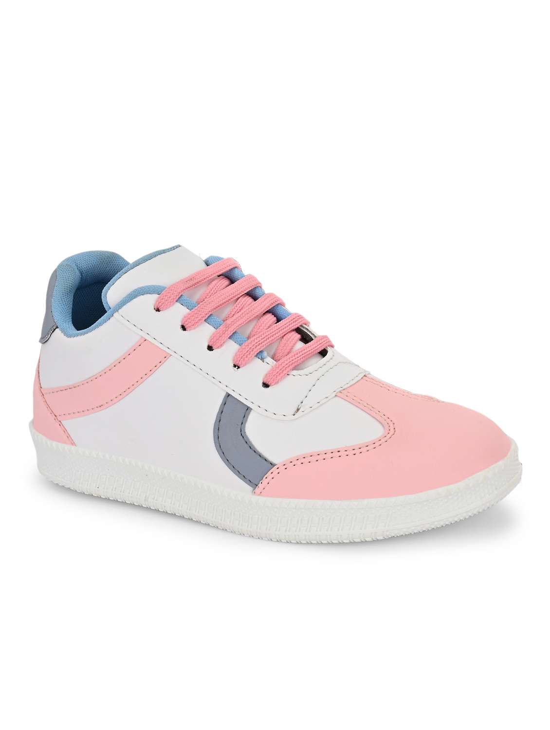 women white lace-up sneaker - 22179508 -  Standard Image - 2