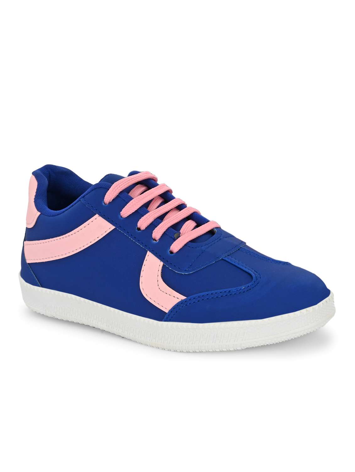 women blue lace-up sneaker - 22179510 -  Standard Image - 2