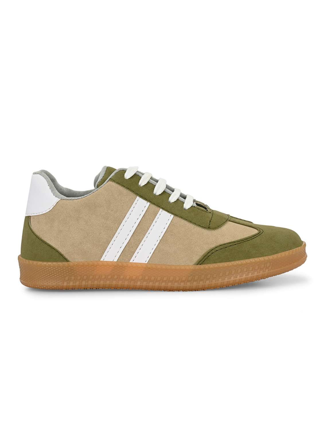 women olive lace-up sneaker - 22179515 -  Standard Image - 2