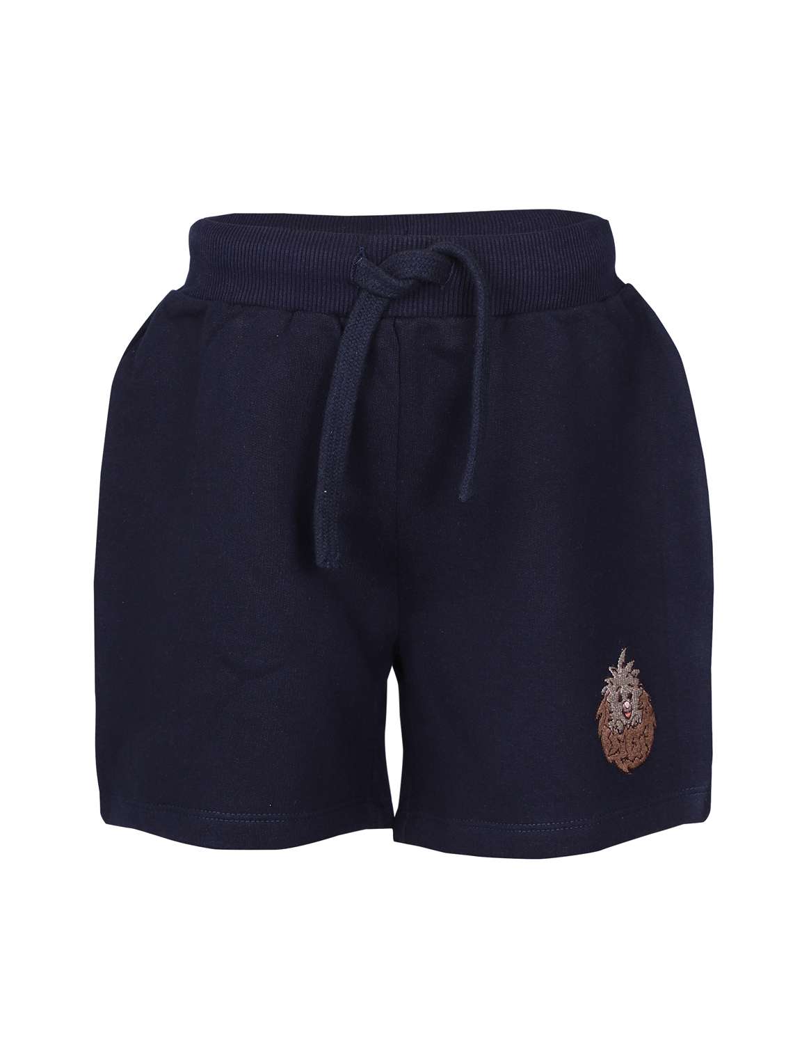 boys solid mid rise regular fit shorts  - 22179538 -  Standard Image - 2