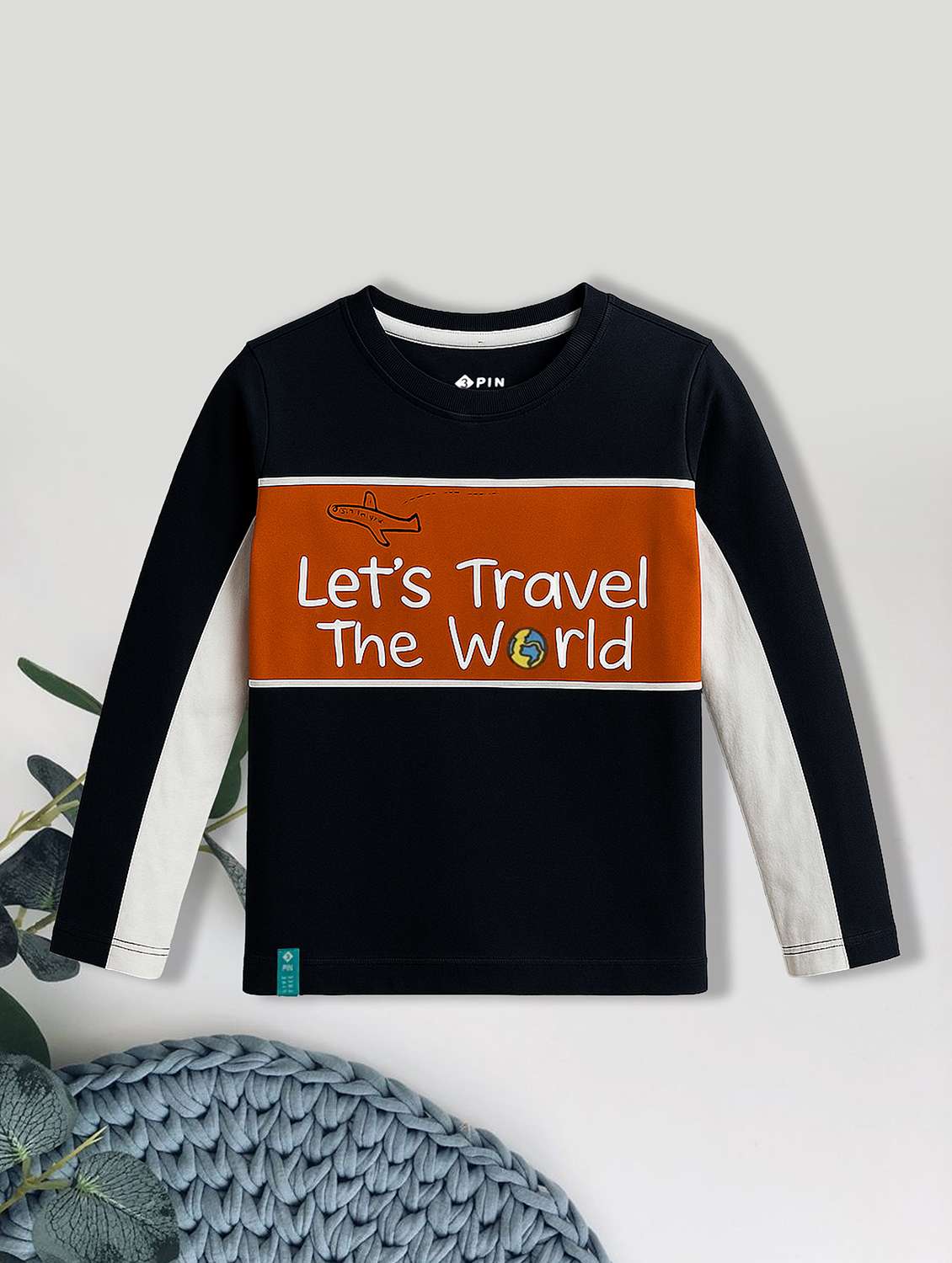 boys pack of 5 printed long sleeve t-shirt - 22179556 -  Standard Image - 2