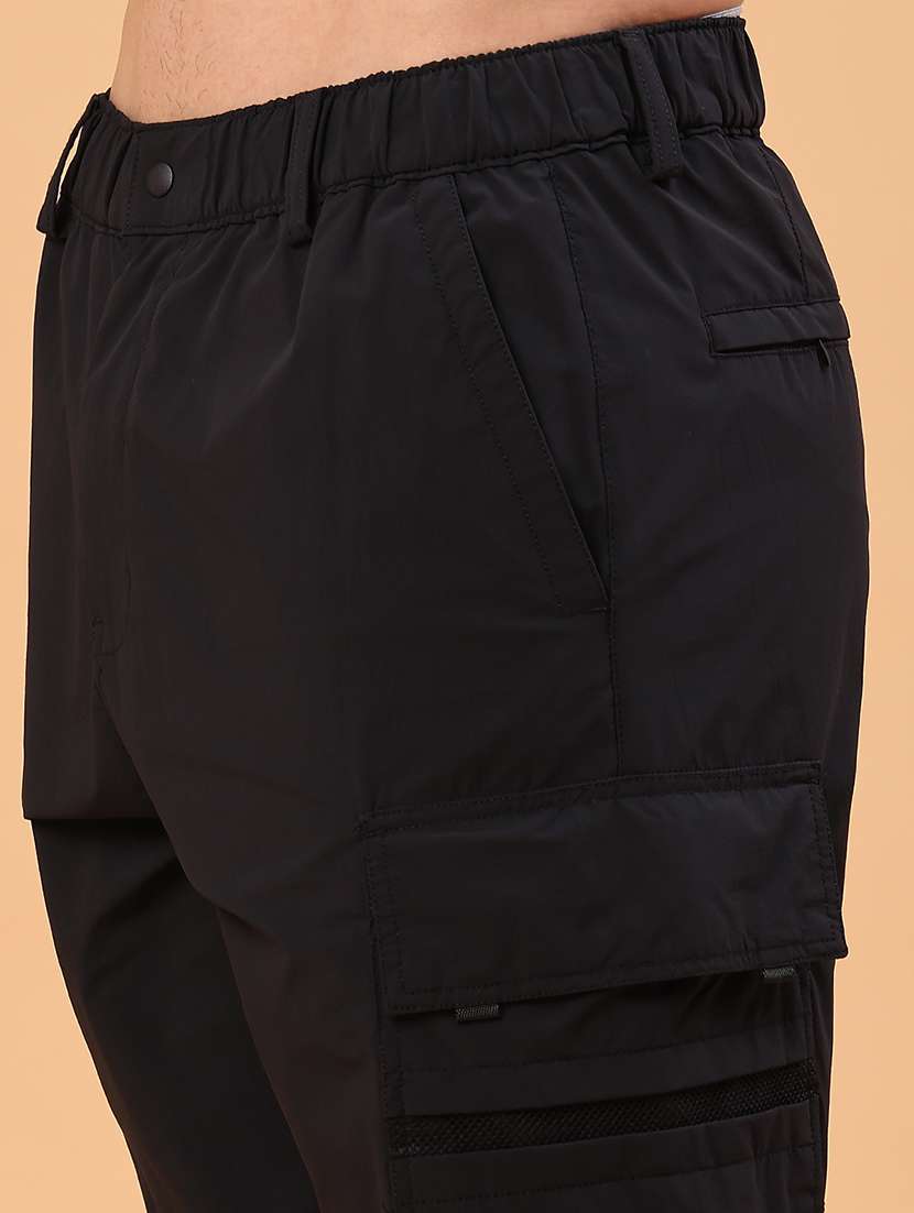 men solid mid rise regular fit cargo - 22179573 -  Standard Image - 2