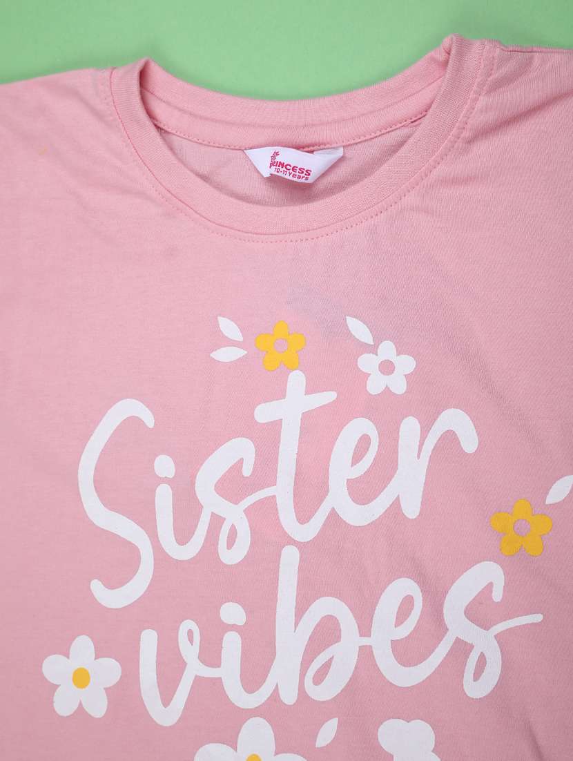 girls printed short sleeve tee - 22179695 -  Standard Image - 2