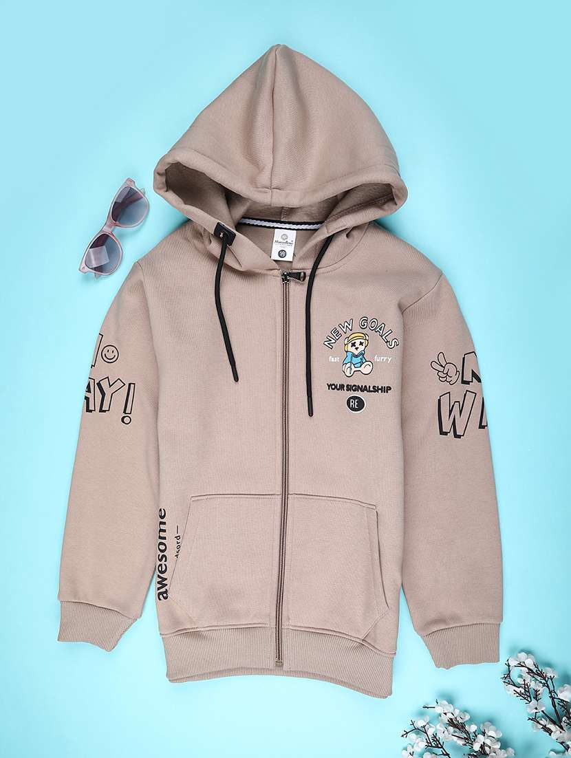 boys long sleeve hooded sweatshirt