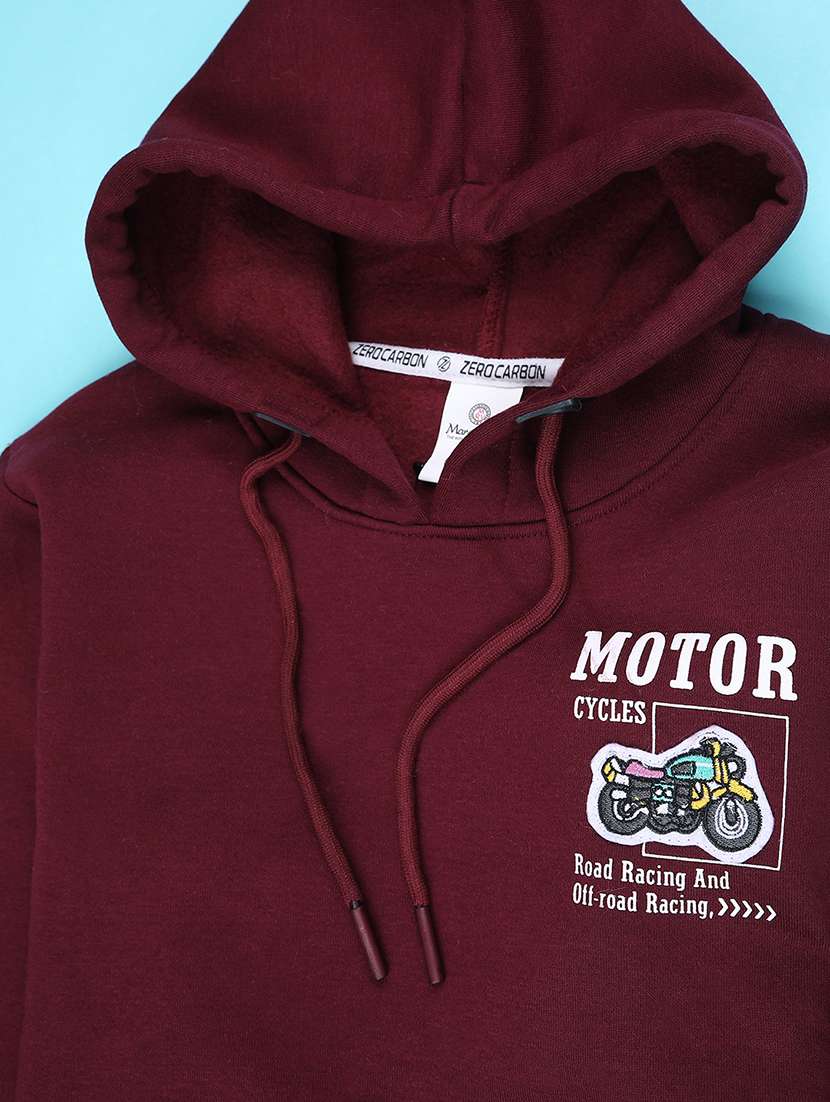 boys long sleeve hooded sweatshirt - 22179814 -  Standard Image - 2