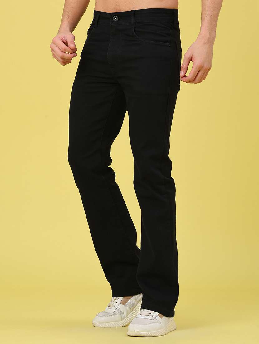 men solid mid rise bootcut jeans  - 22179852 -  Standard Image - 2