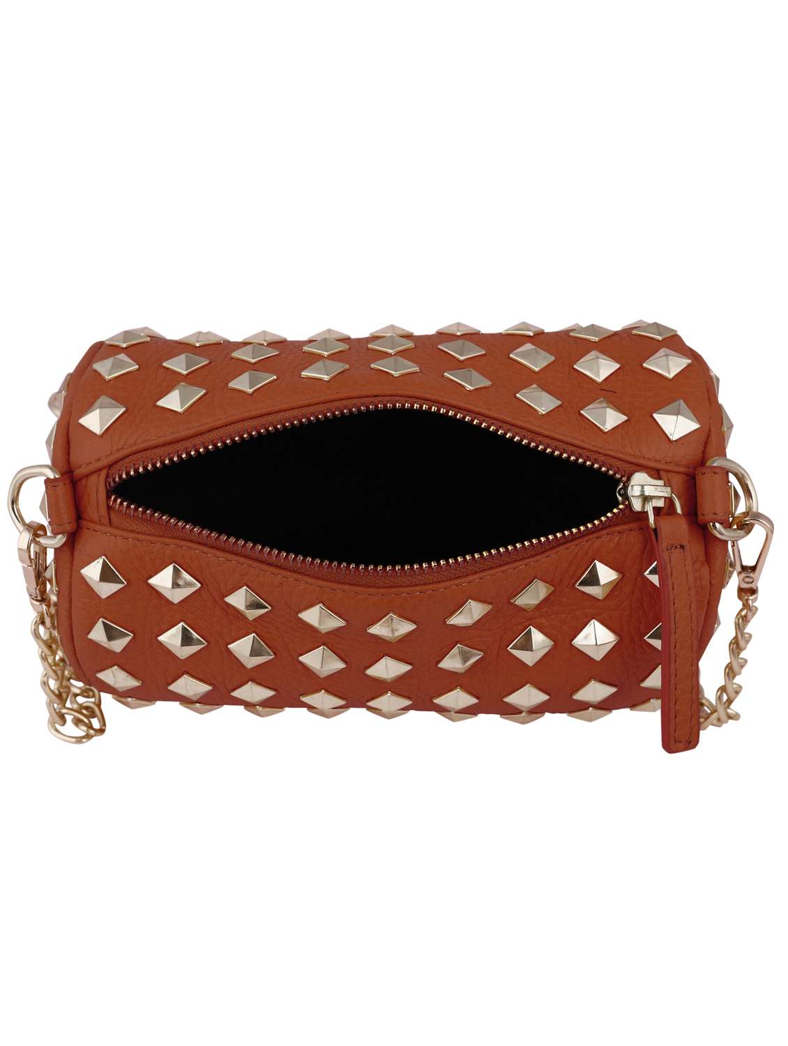 girls leather studded sling bag - 22179903 -  Standard Image - 2