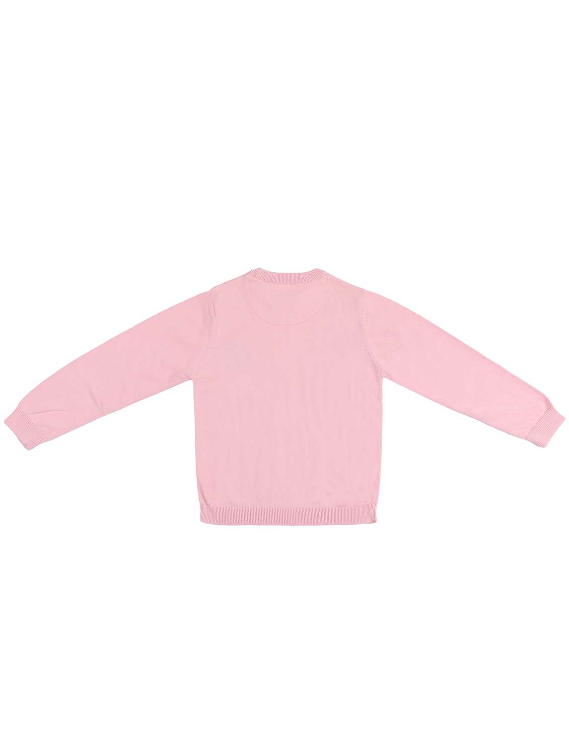 girls solid long sleeve sweater - 22179915 -  Standard Image - 2