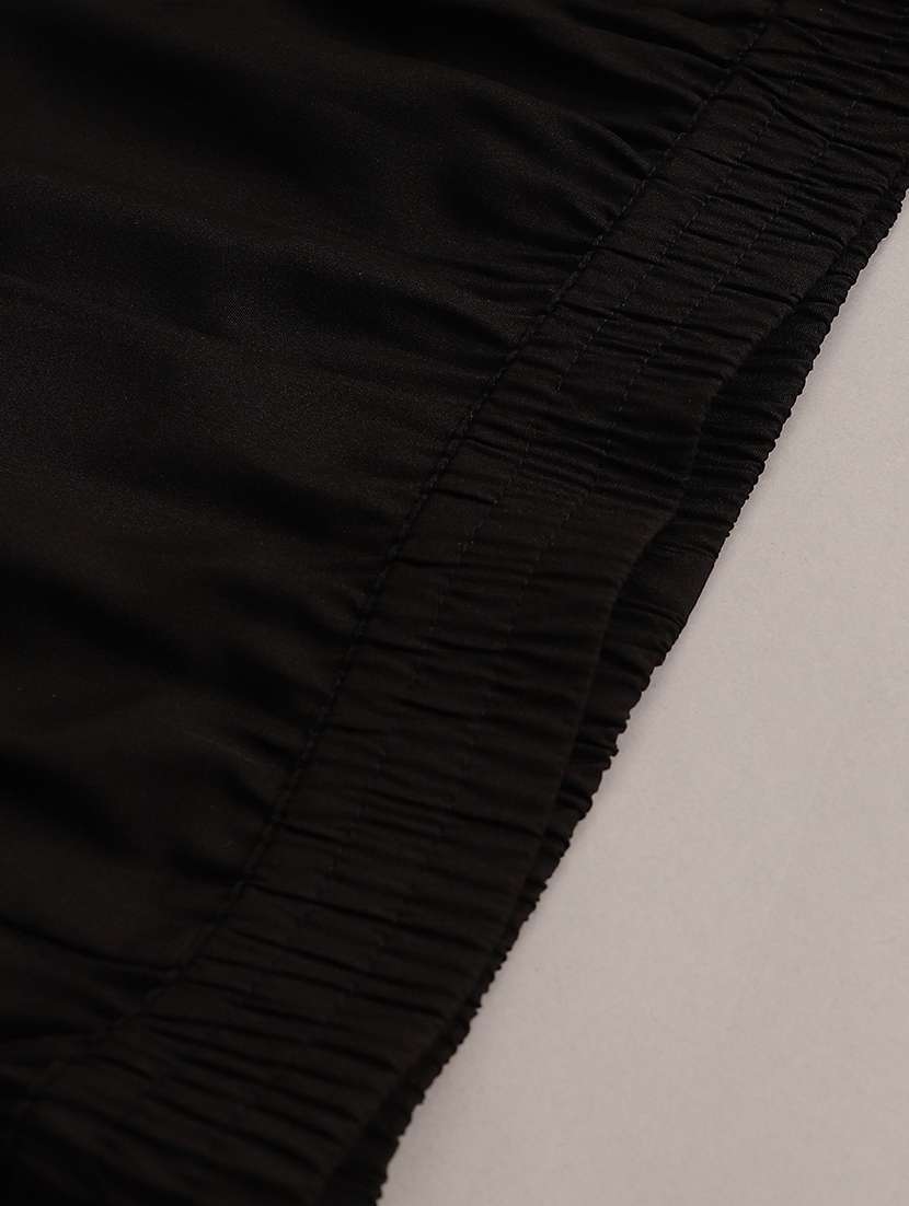 girls solid mid rise regular fit shorts  - 22179966 -  Standard Image - 2